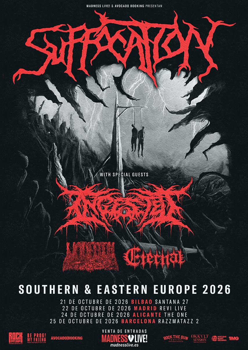 SUFFOCATION + INGESTED + UNDEATH + ETERNAL - MADNESS LIVE