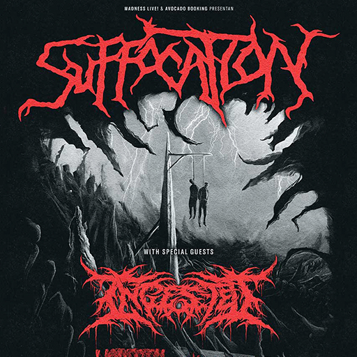 SUFFOCATION + INGESTED + UNDEATH + ETERNAL - MADNESS LIVE